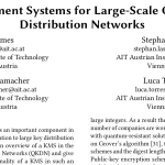 symbolic picture showing the title and some text of a scientific paper published by the KMS team